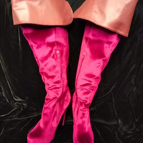 Justfab Women’s Five Inch Heel Boots Size 9.5 - Picture 2 of 9